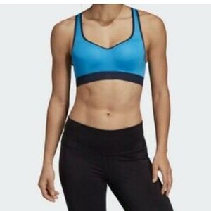 Adidas Stronger DU3853 Racer Sports Bra Top 32B
